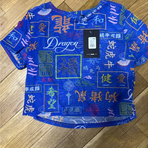 Fashion Nova Tops - Fashion Nova Multicolor Graphic Kids Tee